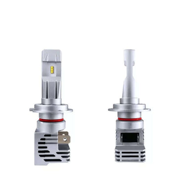 Kit 2 x Becuri LED H7, M3, 5000lm, 6500K, 12V 24V, 50W, Pentru Masina, Motocicleta, Camoiane