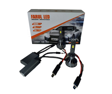 Set 2 leduri H1 , 120w 10000lm 6000k, CANBUS 100%