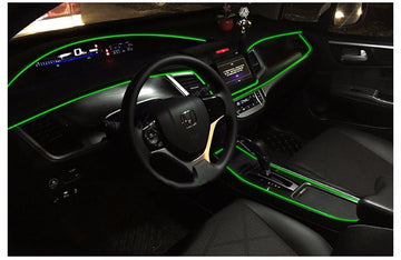 Neon Lumina Ambientala Auto 2M Verde - SoareOnline