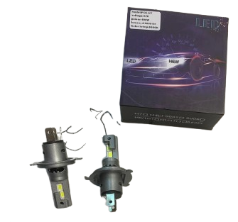 Set 2 Becuri Led Auto H4, , 180 W, 6000 K, 20000 Lm, 12 V, Can-bus, Lumini De Drum si lumini de Intalnire