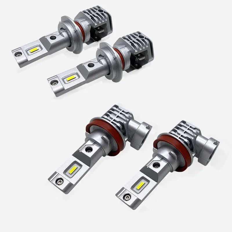 Kit 2 x Becuri LED H7, M3, 5000lm, 6500K, 12V 24V, 50W, Pentru Masina, Motocicleta, Camoiane