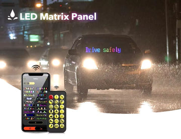 Modul panou publicitar, display RGB, control din Aplicatie 5V