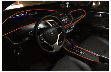 Neon Lumina Ambientala Auto 3M Portocaliu - SoareOnline