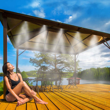 Pulverizatoare de apa tip ceata - 10 m - 10 duze