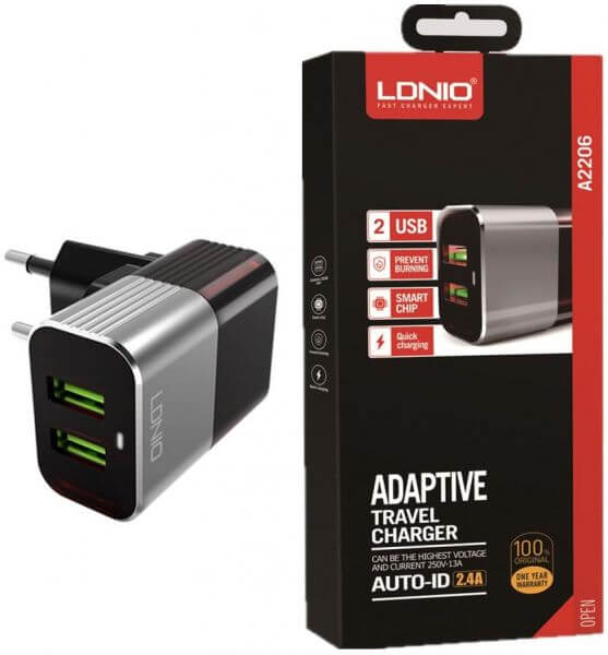 Incarcator LDNIO QUICK CHARGING 2 USB