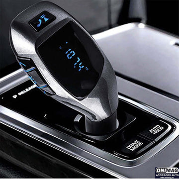 Modulator auto FM X7 cu Functie Bluetooth si Telecomanda Hands-Free