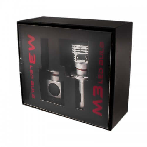 Kit 2 x Becuri LED H7, M3, 5000lm, 6500K, 12V 24V, 50W, Pentru Masina, Motocicleta, Camoiane