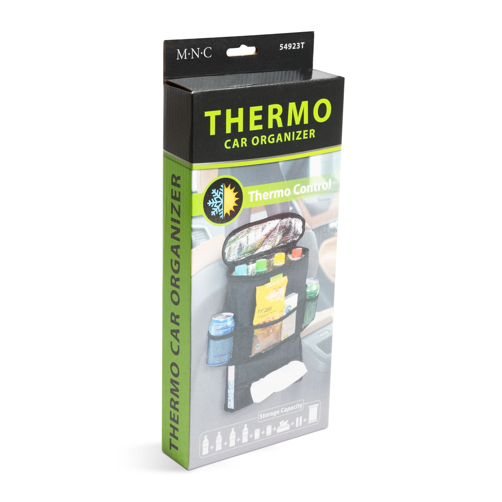 Organizator auto termoizolant pentru spătar 40x30 cm