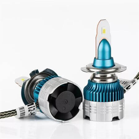 M2 - Set 2 Becuri cu led H7 ,mini 2 super slim, Led Headlight,12v ,50w 8000lm 6000k