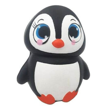 Jucarie Squishy, pinguinul buclucas