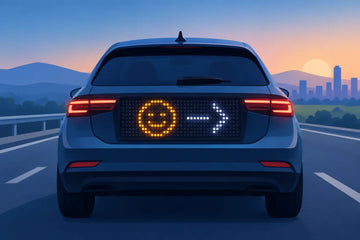 Panou LED Matrix auto programabil pentru mașina ta