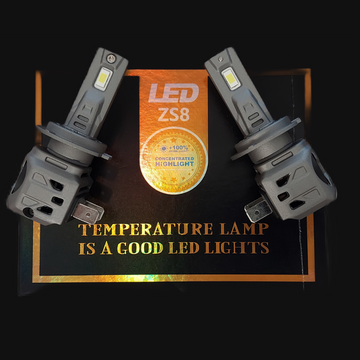 Set 2 becuri cu led H7 model 2023 , CSP 180W, 12.000LM, 6000K alb pur