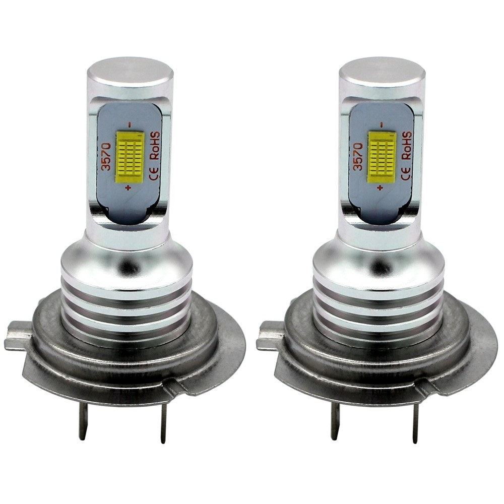 Set 2 becuri led auto , bec LED H7, set de 2, 4000LM, lumina alba - SoareOnline