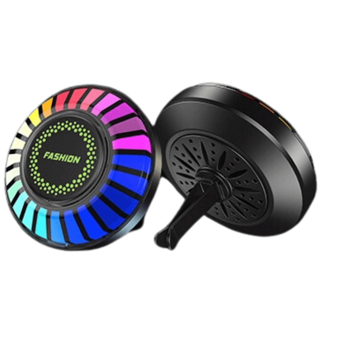 Lampa LED cu parfum și ritm pentru vehicule, culoarea luminii se va schimba in funcție de muzică sau sunet și vine impreună cu parfumul. F2