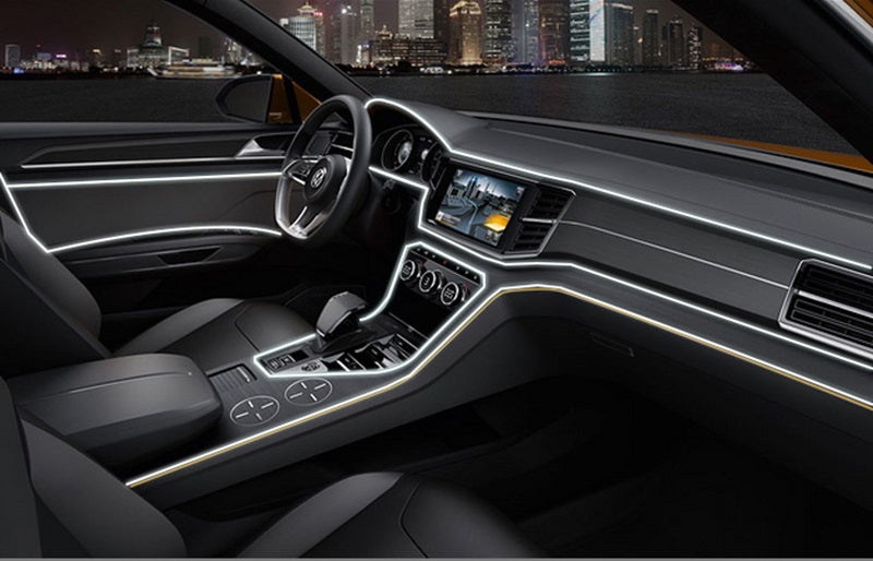 Neon Lumina Ambientala Auto 2M Alb - SoareOnline