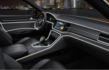 Neon Lumina Ambientala Auto 2M Alb