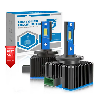Set de 2 Becuri conversie LED D1S plug and play 35W, 12000lm pentru BMW , Audi, Skoda, VW