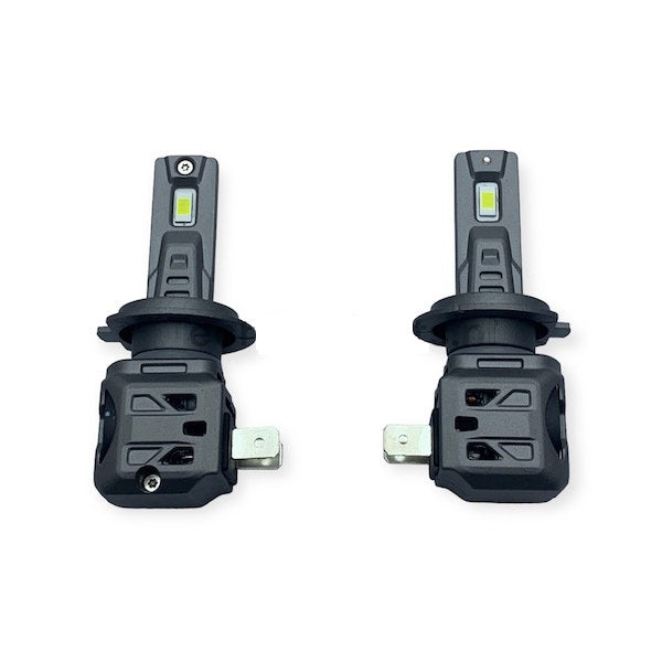 Set 2 becuri cu led H7 model 2023 , CSP 180W, 12.000LM, 6000K alb pur - SoareOnline