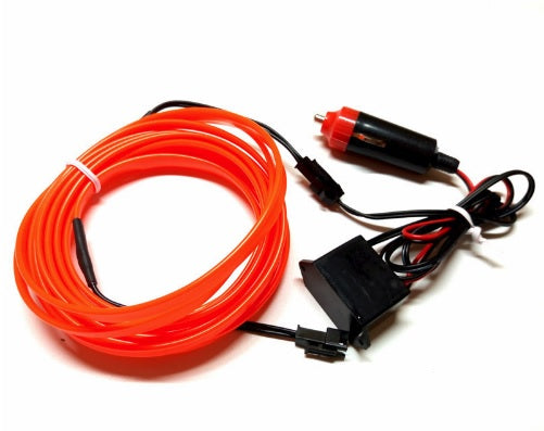 Neon Lumina Ambientala Auto 2M Rosu - SoareOnline