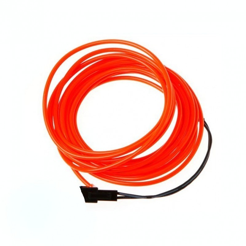 Neon Lumina Ambientala Auto 2M Rosu - SoareOnline