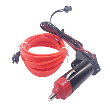 Neon Lumina Ambientala Auto 2M Rosu