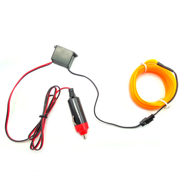 Neon Lumina Ambientala Auto 2M Portocaliu