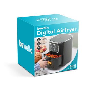 Friteuza fara ulei - Airfryer - 220-240 V - 1450W - 5 L - buton tactil