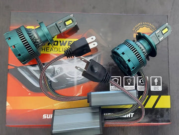 Set 2 becuri led auto H7 20000lm 120W 6500k