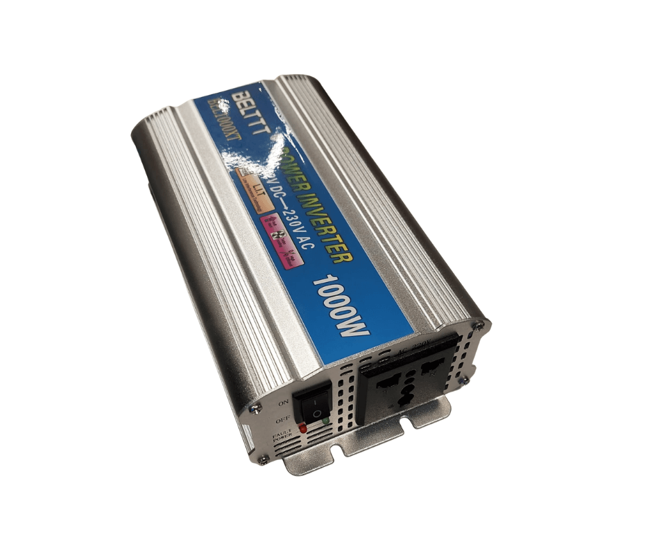 Invertor auto 1000W Belttt 12V – 230V AC, 220V BEL1000XT, sinus modificat