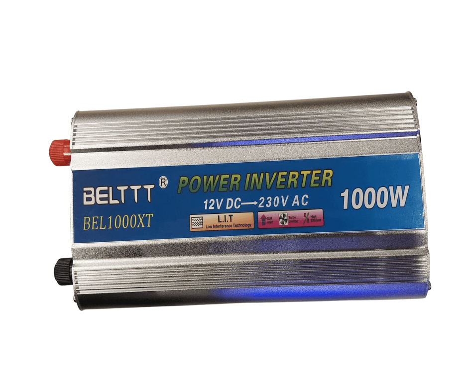 Invertor auto 1000W Belttt 12V – 230V AC, 220V BEL1000XT, sinus modificat