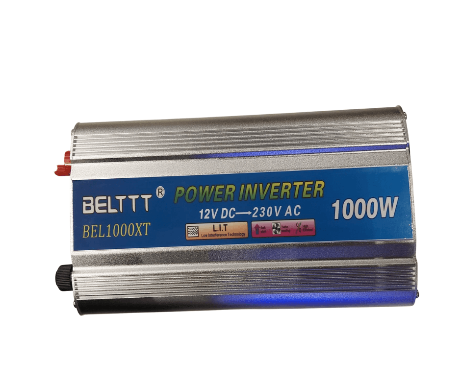 Invertor auto 1000W Belttt 12V – 230V AC, 220V BEL1000XT, sinus modificat