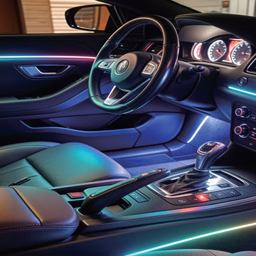 Kit lumini ambientale Profesionale RGB Dynamic - Carguard