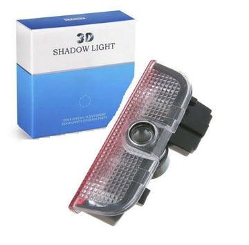 Set proiectoare Volkswagen cu LOGO VW LED pentru portiere Logourile led sunt dedicate Volkswagen Passat B6, B7 , Golf 5, 6, 7, Jetta, Tiguan, Sharan