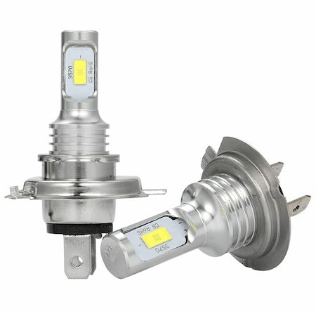 Set 2 becuri led auto , bec LED H7, set de 2, 4000LM, lumina alba - SoareOnline