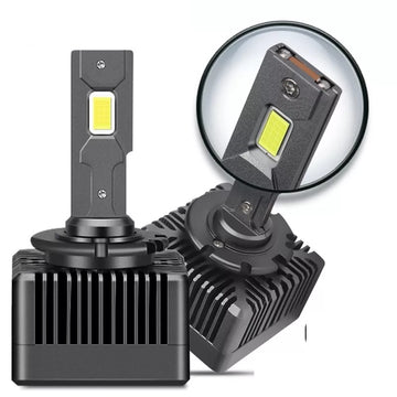 Set de 2 becuri led auto conversie xenon led D1S plug and play 35W, 10000lm, 6500k,  SOARE®