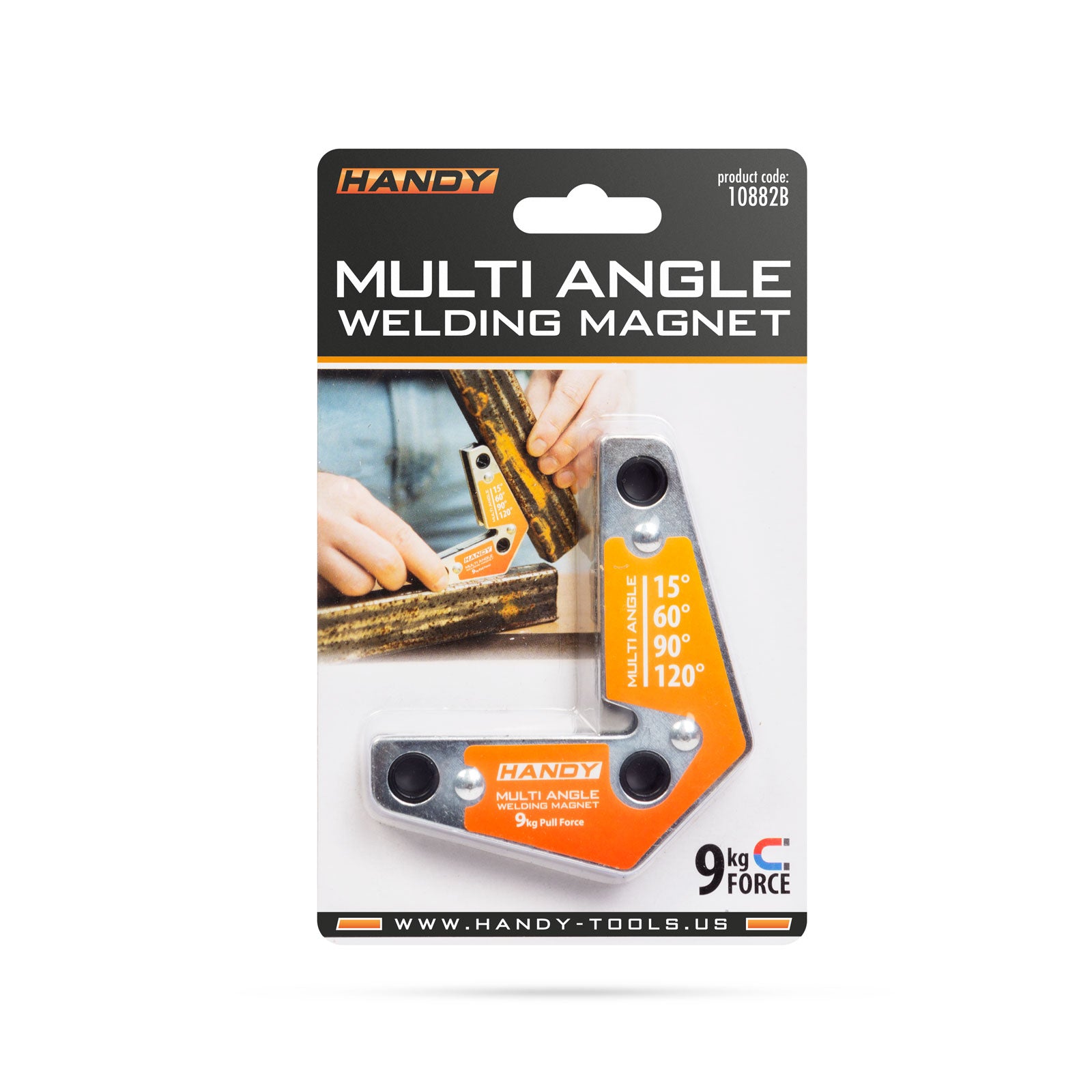 HANDY - Magnet de fixare pentru sudură - 15° - 60° - 90° - 120°- 9 kgf
