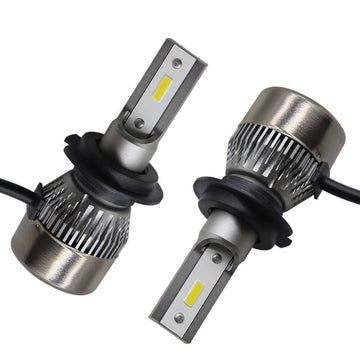 Set becuri LED auto R6 mini, 36W, 7600Lm, 6000k - H7