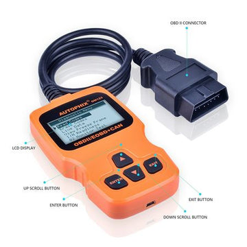 Tester auto, diagnoza OBD2 Auto Diagnostic Scanner AUTOPHIX OM123 universal ,compatibil grupul VAG