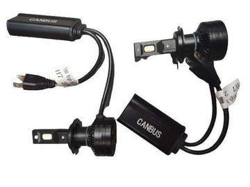 Set 2 leduri H7 model V80, 200w 12000lm 6000k, CANBUS, BMW, AUDI , MERCEDES, VW, RENAULT