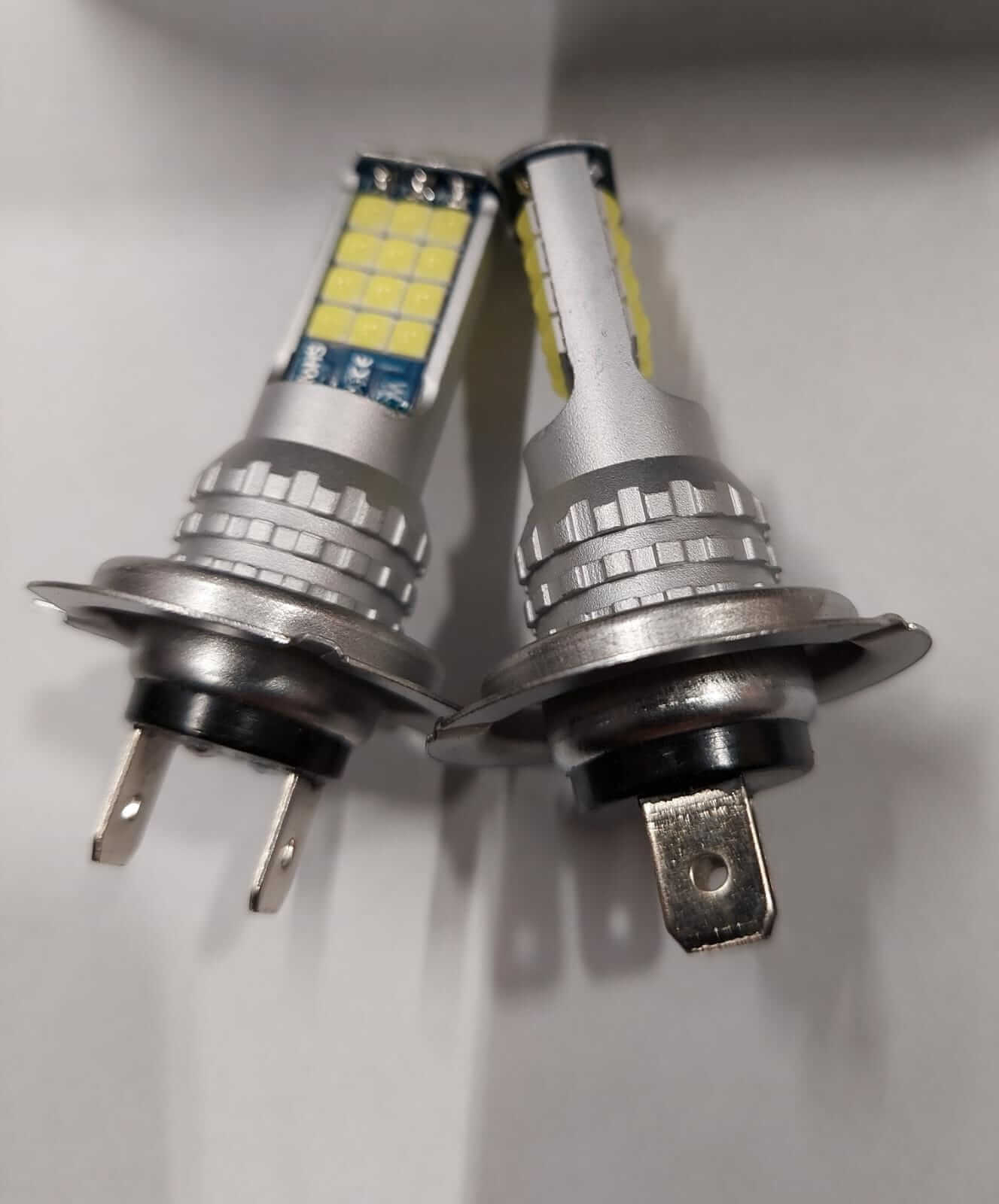 Set de 2 Becuri led H7, 3000LM, 3500k, lumini de ceata