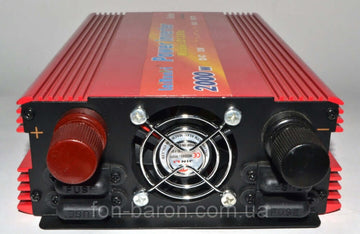Invertor tensiune 12V-220V Lairun, 2000 W putere continua 1200w