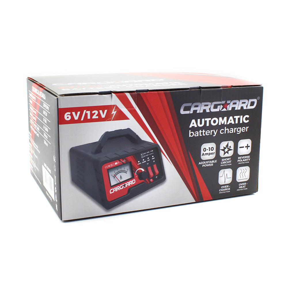 Redresor auto 6-12V, 10A (încărcător baterie auto)
