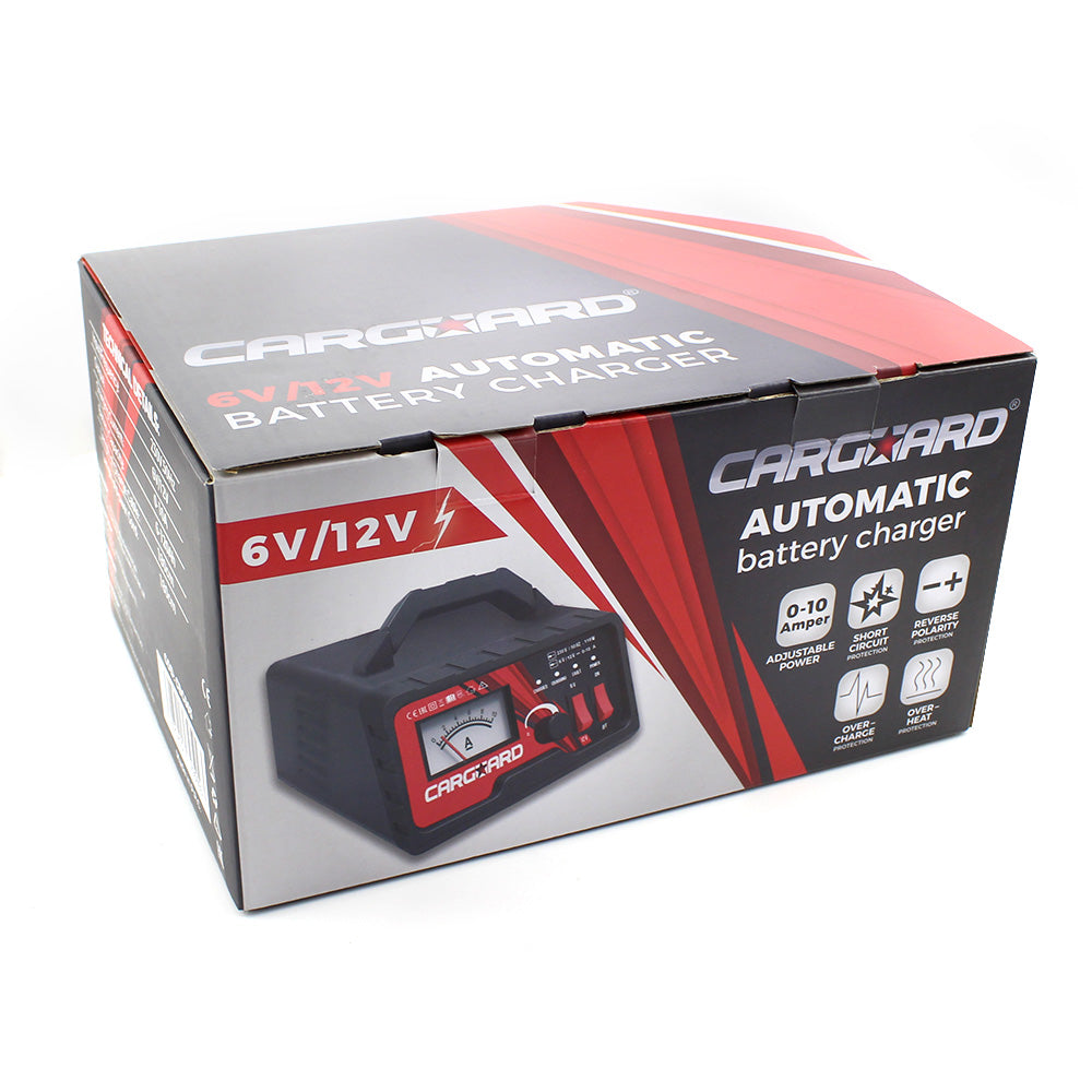 Redresor auto 6-12V, 10A (încărcător baterie auto)