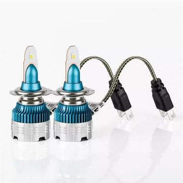 M2 - Set 2 Becuri cu led H7 ,mini 2 super slim, Led Headlight,12v ,50w 8000lm 6000k