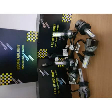 Set becuri LED auto R6 mini, 36W, 7600Lm, 6000k - H7