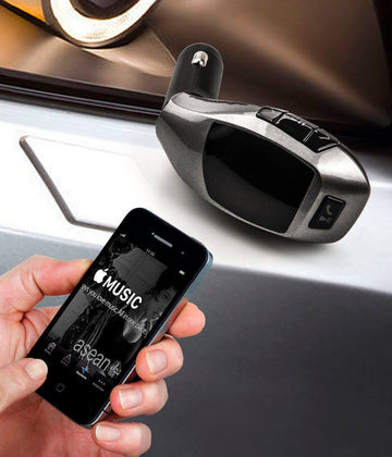 Modulator auto FM X7 cu Functie Bluetooth si Telecomanda Hands-Free
